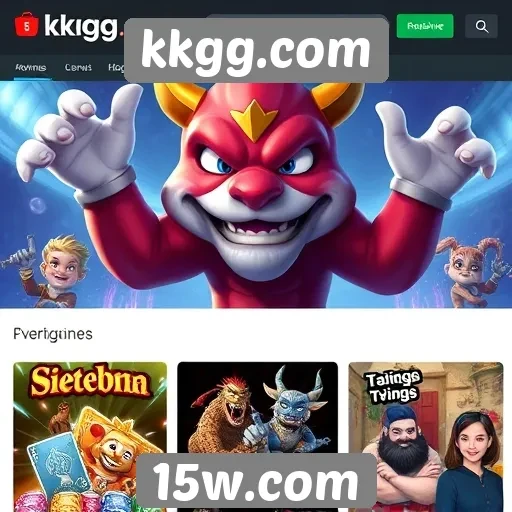 Análise de jogos populares disponíveis em kkgg.com